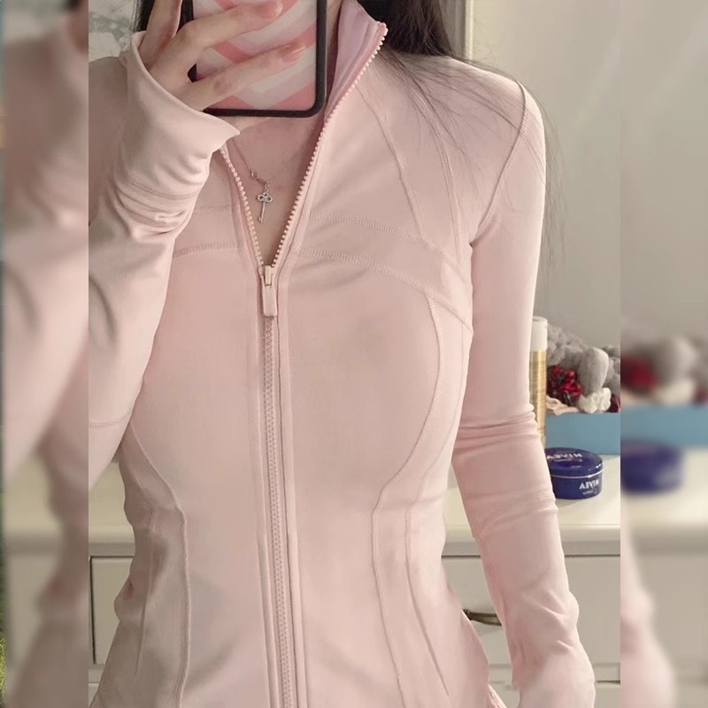 灰色防曬衣女2026新款修身收腰冰絲防曬服外套女款夏薄款瑜伽服薄-規格圖5