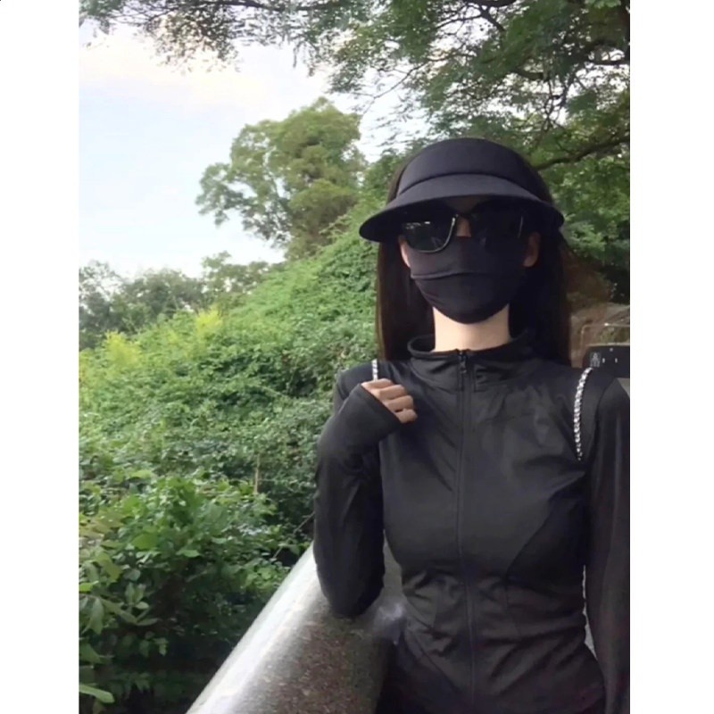 黃色立領防曬衣修身女2025新款緊身收腰瑜伽服上衣夏季外套女款夏-規格圖5