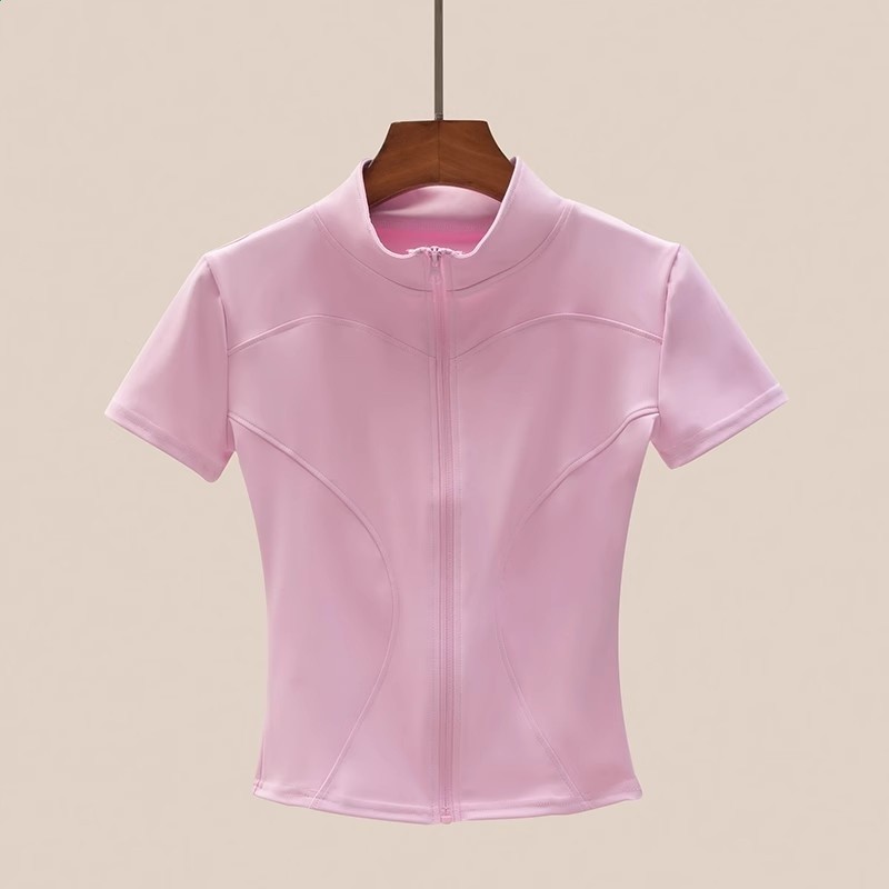 網球服背心女運動上衣馬甲夏季外穿速乾短袖瑜伽服健身跑步騎行服-規格圖5
