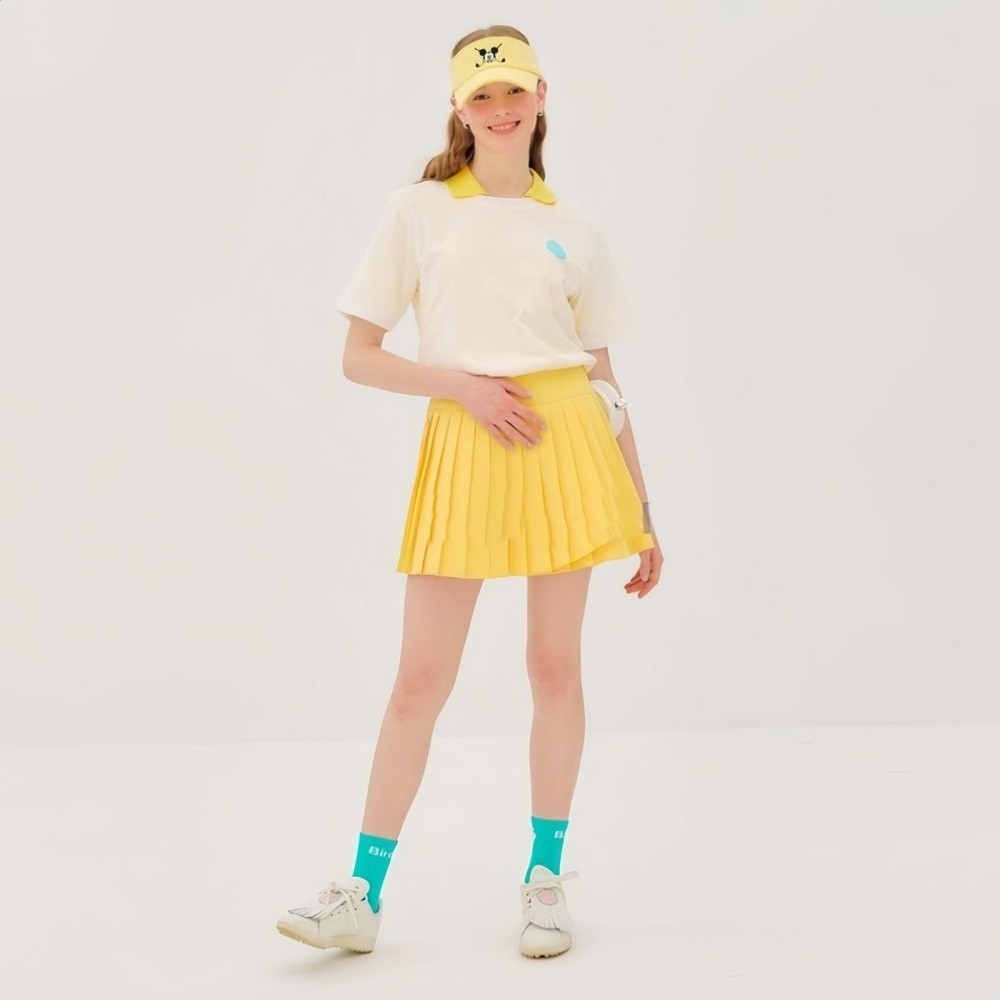 韓國pivvee高爾夫襪子女中筒襪毛巾底短襪網球襪運動襪golf socks-細節圖2