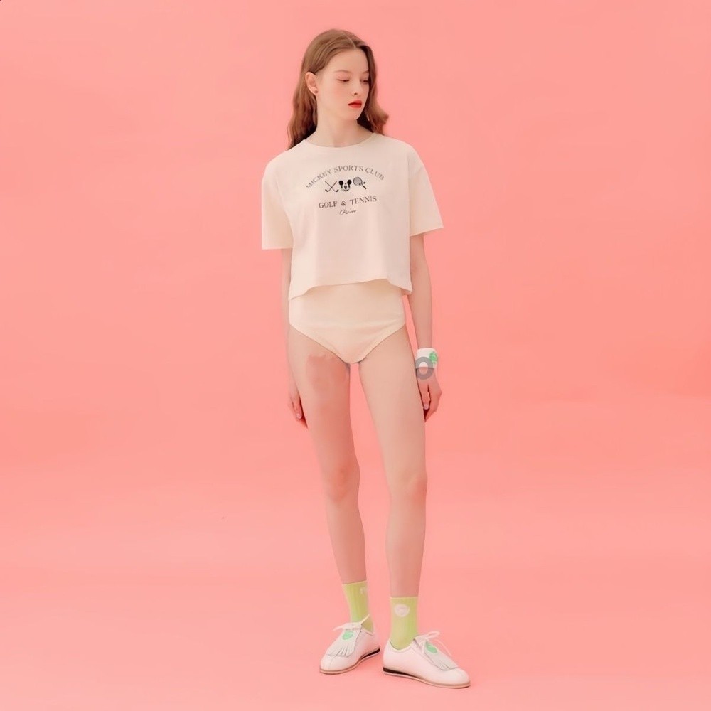 韓國pivvee高爾夫襪子女中筒襪毛巾底短襪網球襪運動襪golf socks-細節圖5