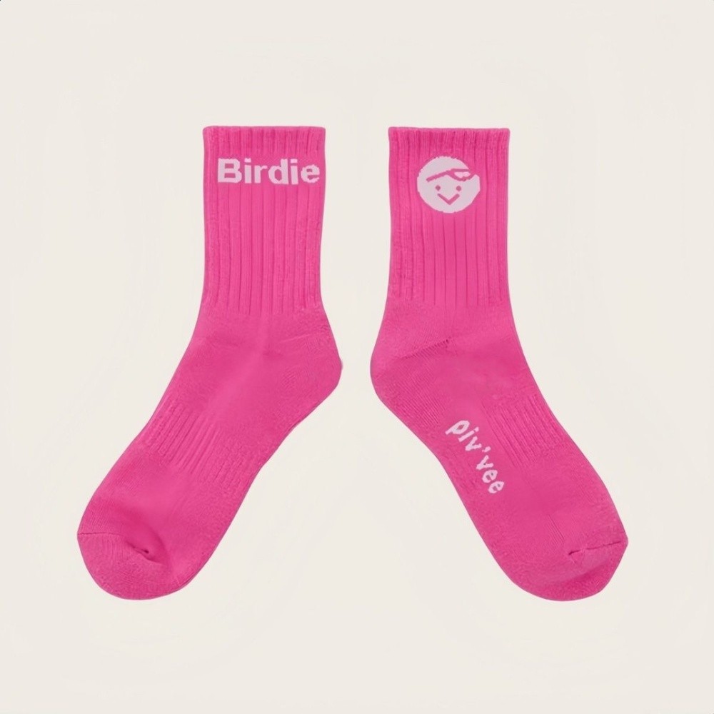 韓國pivvee高爾夫襪子女中筒襪毛巾底短襪網球襪運動襪golf socks-規格圖5