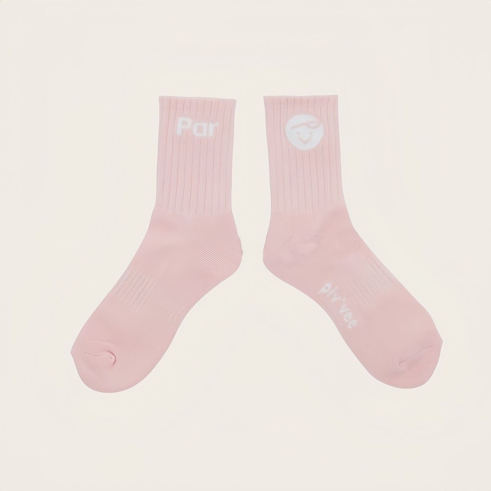 韓國pivvee高爾夫襪子女中筒襪毛巾底短襪網球襪運動襪golf socks-規格圖5