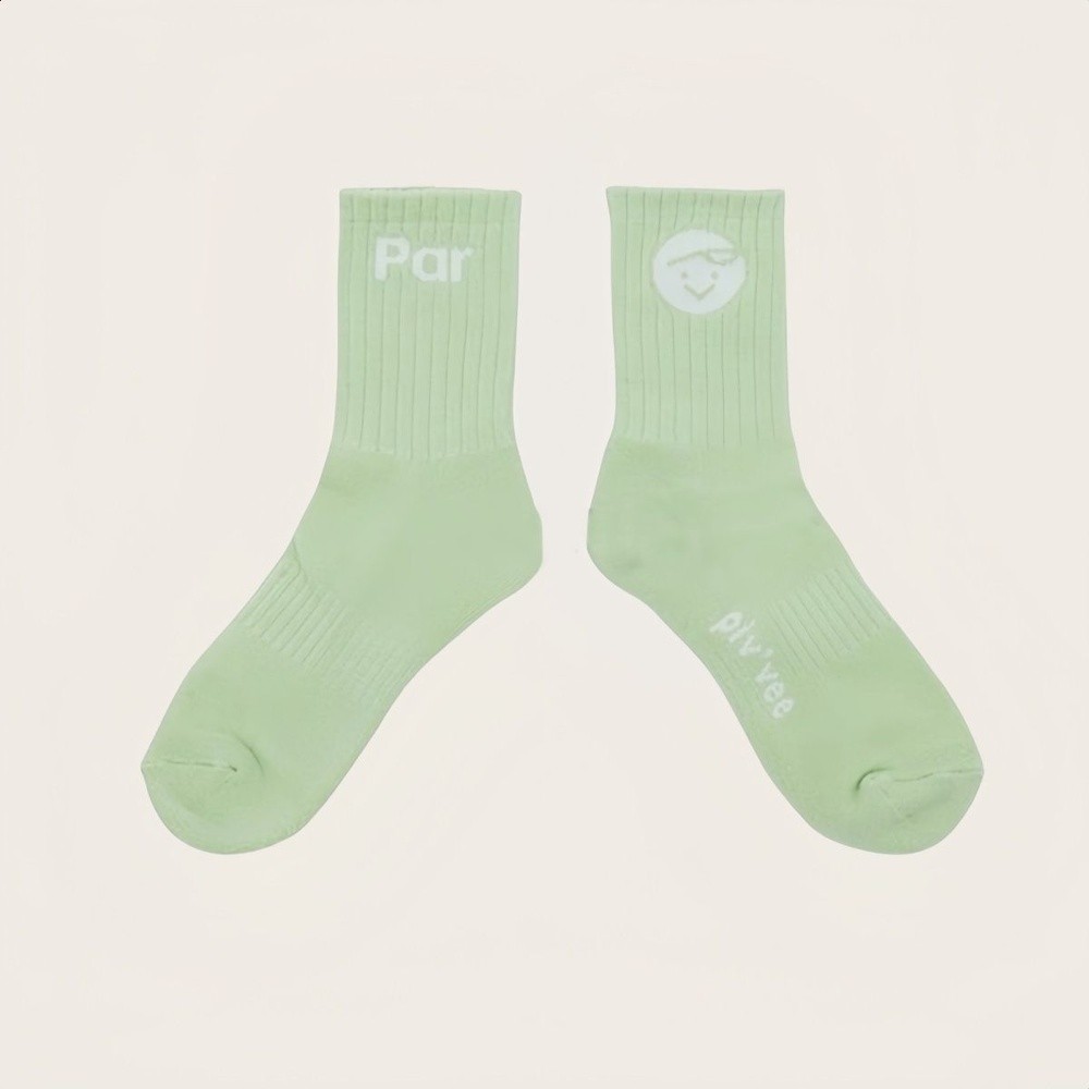 韓國pivvee高爾夫襪子女中筒襪毛巾底短襪網球襪運動襪golf socks-規格圖5
