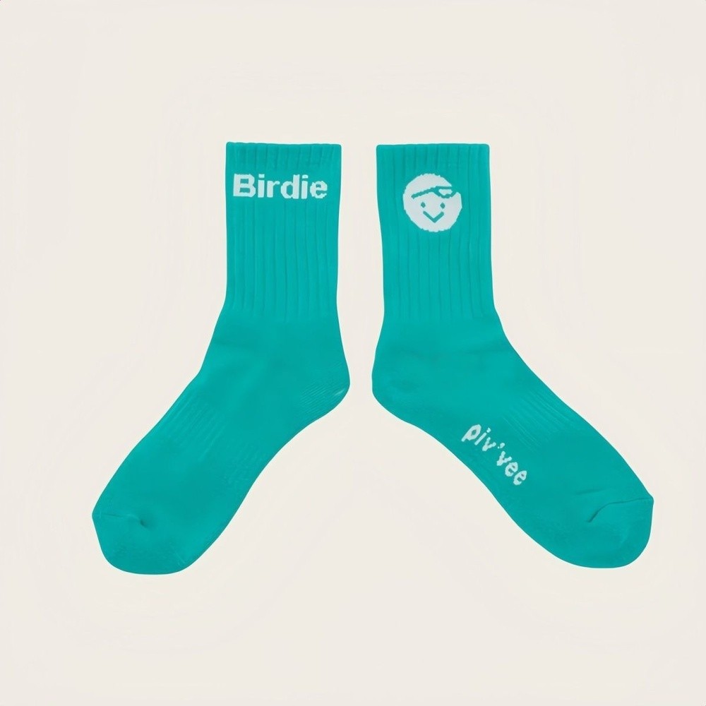 韓國pivvee高爾夫襪子女中筒襪毛巾底短襪網球襪運動襪golf socks-規格圖5