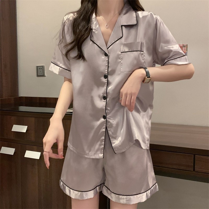 短 銀灰色
