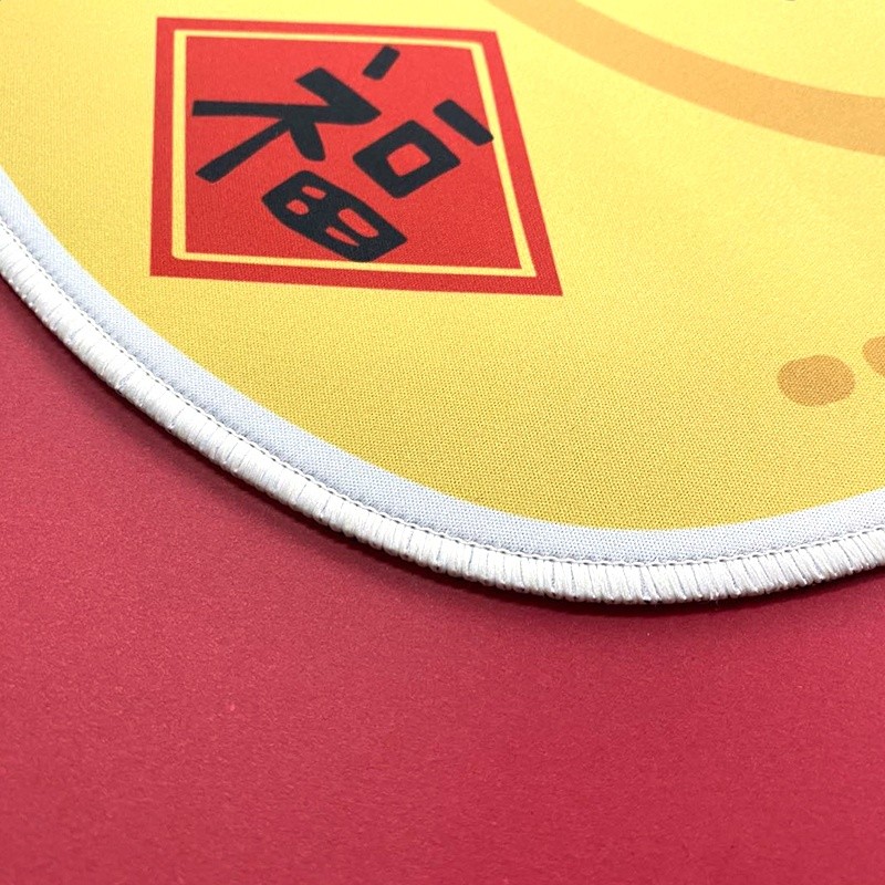 Halostudio原創 新年系列 發財元寶膠墊 可愛布面橡膠滑鼠墊包郵-細節圖4
