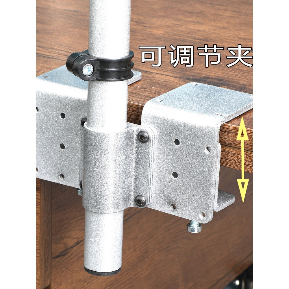 OK託茶几用多功能筆記本支架電腦桌一鍵升降摺疊鍵盤滑鼠懶人托架-細節圖4