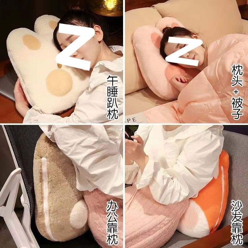 涼被靠墊枕二合一空調被-細節圖2