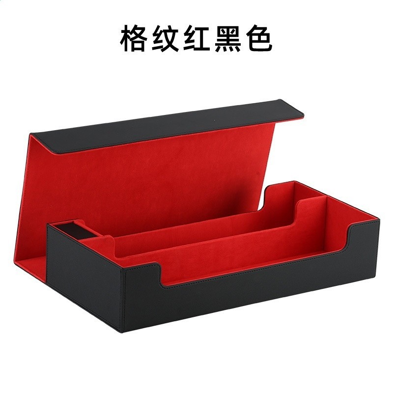 600+單盒骰子帶蓋保護卡牌盒滑鼠墊收藏盒現貨批發PVC卡夾收納盒-規格圖5