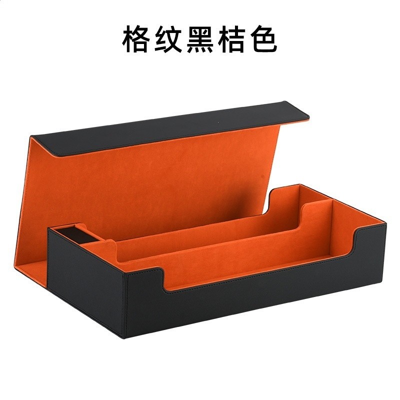 600+單盒骰子帶蓋保護卡牌盒滑鼠墊收藏盒現貨批發PVC卡夾收納盒-規格圖5