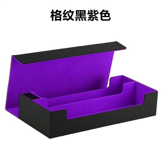 600+單盒骰子帶蓋保護卡牌盒滑鼠墊收藏盒現貨批發PVC卡夾收納盒-規格圖5