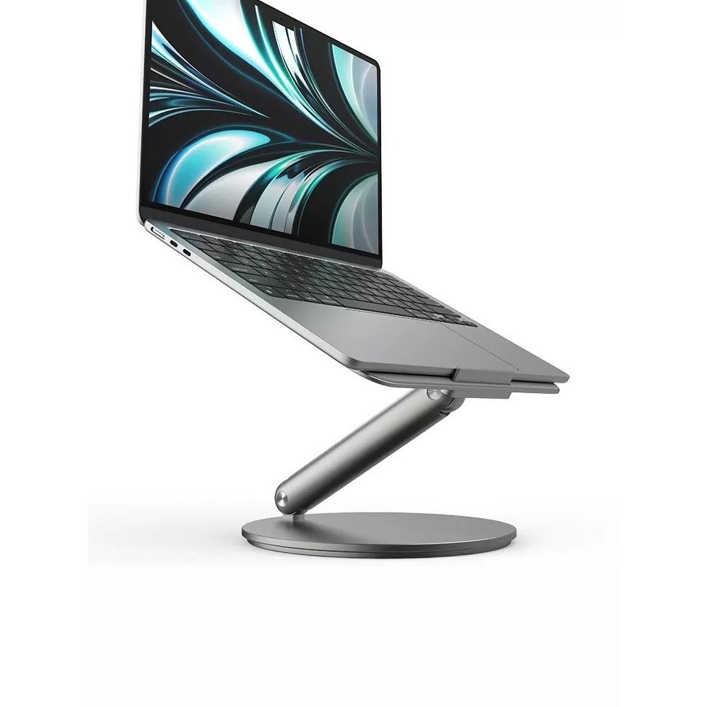 ipoko筆記本支架360度旋轉折疊懸浮散熱鋁合金適用於macbook華為-細節圖3