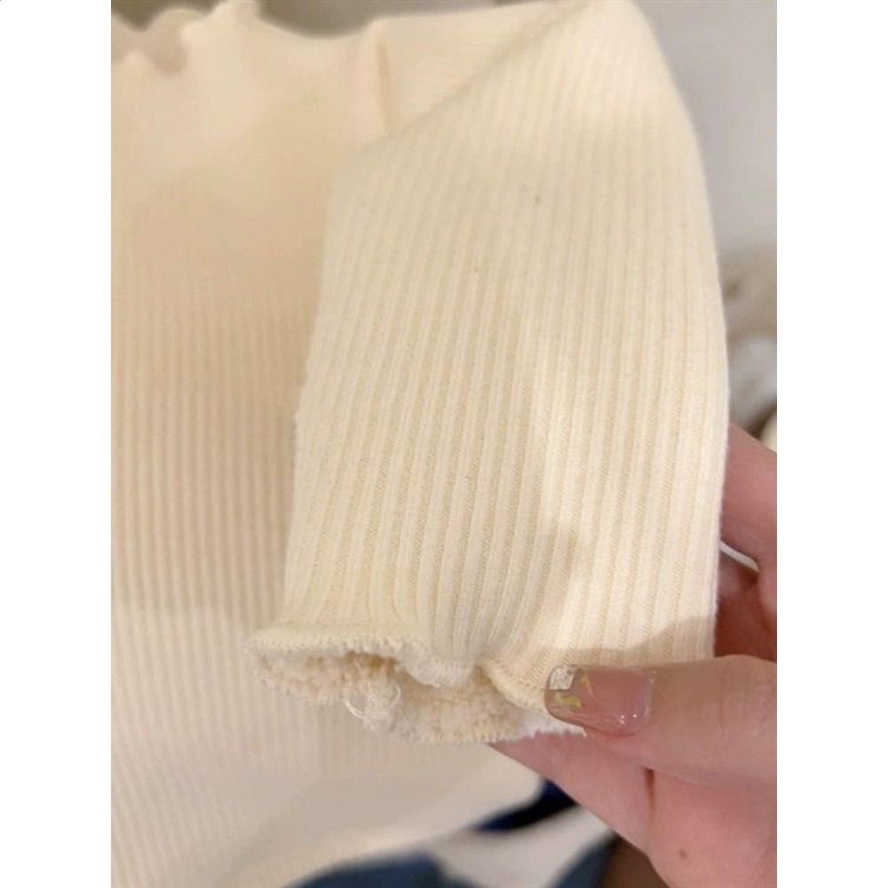 女童秋裝冬季洋氣加絨加厚打底衣秋冬裝女寶寶長袖打底兒童裝內搭-細節圖3