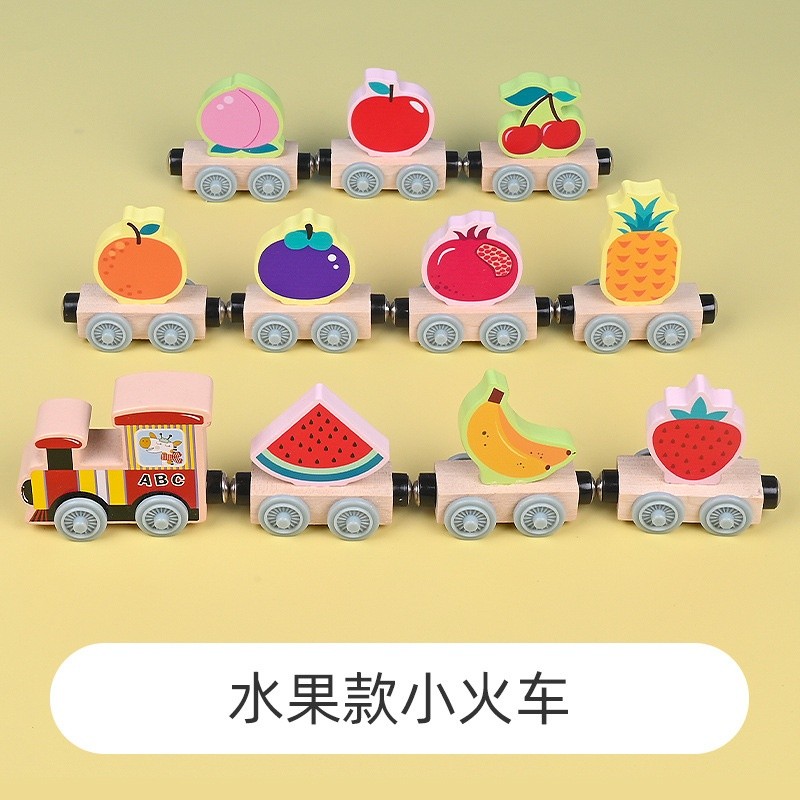 磁性數字小火車玩具兒童益智磁力積木拼裝寶寶女孩1一3到6歲2男孩-規格圖5