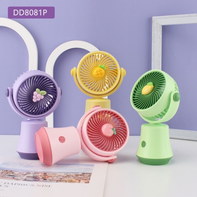 點滴風扇 卡通熊貓戶外便攜手持充電小風扇 夏天促銷禮品迷你臺式-規格圖5
