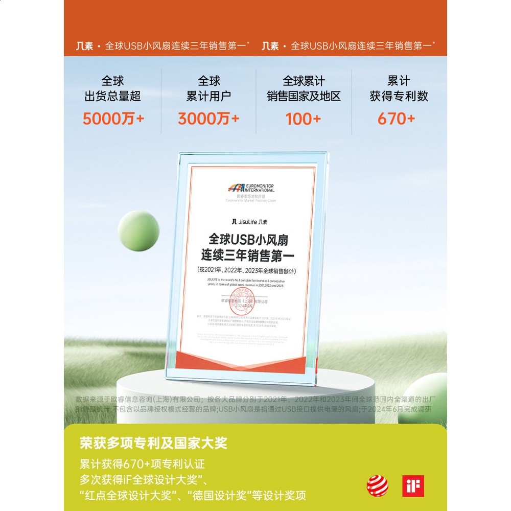 幾素手持小風扇行動式隨身小型迷你usb無葉渦輪充電輕音電風扇兒童手拿學生桌面寶寶超長續航吹輔食大風電扇-細節圖2