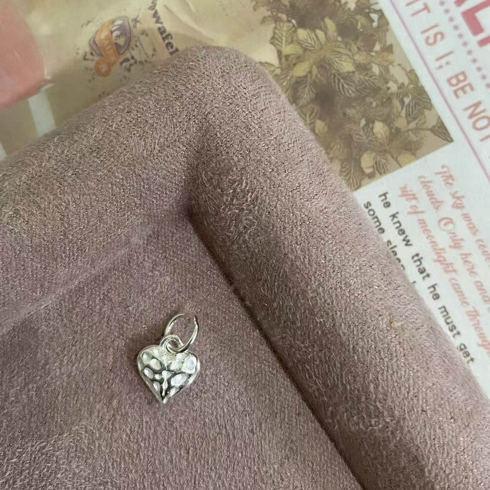 足銀999隔珠吊墜銀串珠萌萌的小配件diy手鍊項鍊銀飾配件-規格圖5
