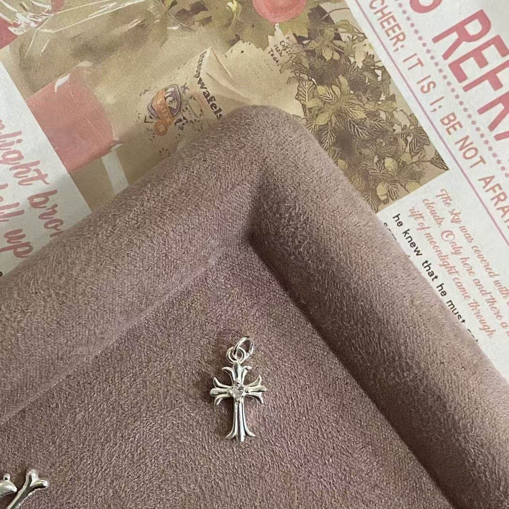 足銀999隔珠吊墜銀串珠萌萌的小配件diy手鍊項鍊銀飾配件-規格圖5