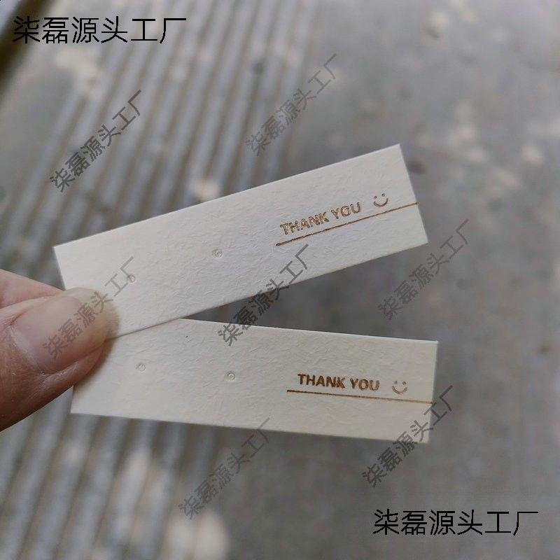 飾品卡紙香紙耳環卡片耳釘耳環髮夾項鍊髮圈首飾展示卡新款代發-細節圖4