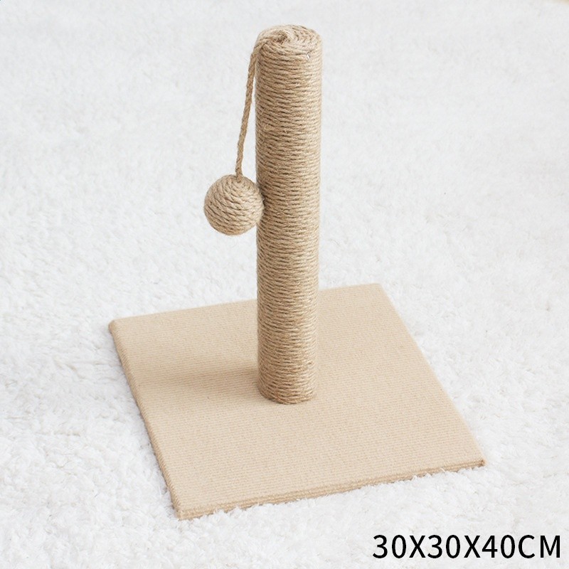 貓爬架貓抓板劍麻立式貓抓柱爪印貓樹磨爪貓咪用品寵物玩具批發-細節圖4