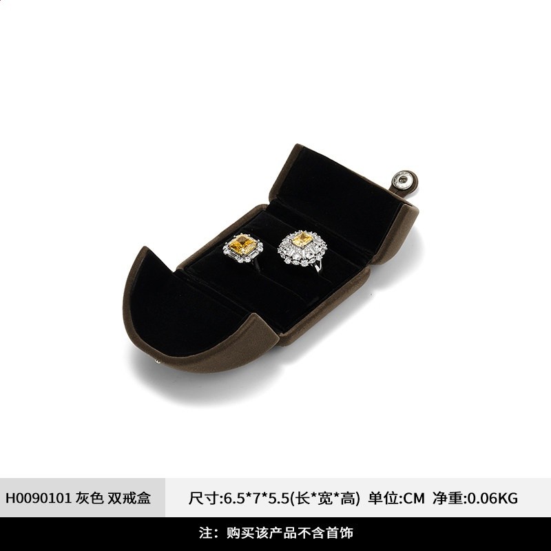 凡西FANXI戒指盒首飾包裝盒手鐲手鍊項鍊高檔珠寶飾品禮盒婚戒盒-規格圖5