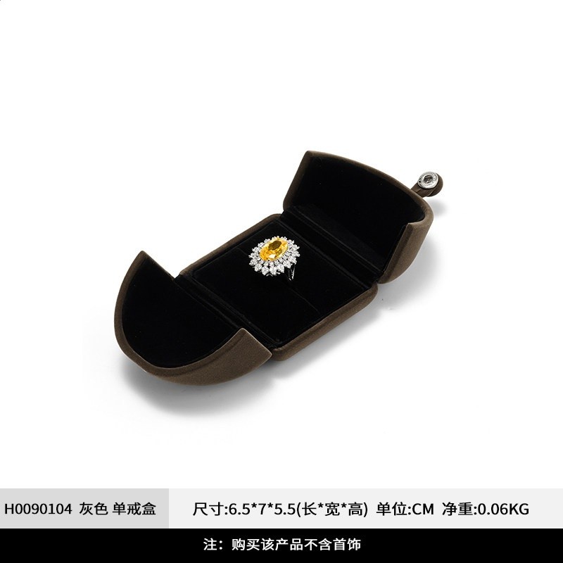 凡西FANXI戒指盒首飾包裝盒手鐲手鍊項鍊高檔珠寶飾品禮盒婚戒盒-規格圖5