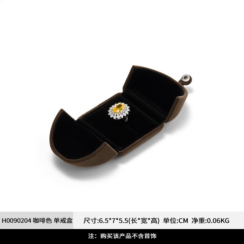 凡西FANXI戒指盒首飾包裝盒手鐲手鍊項鍊高檔珠寶飾品禮盒婚戒盒-規格圖5