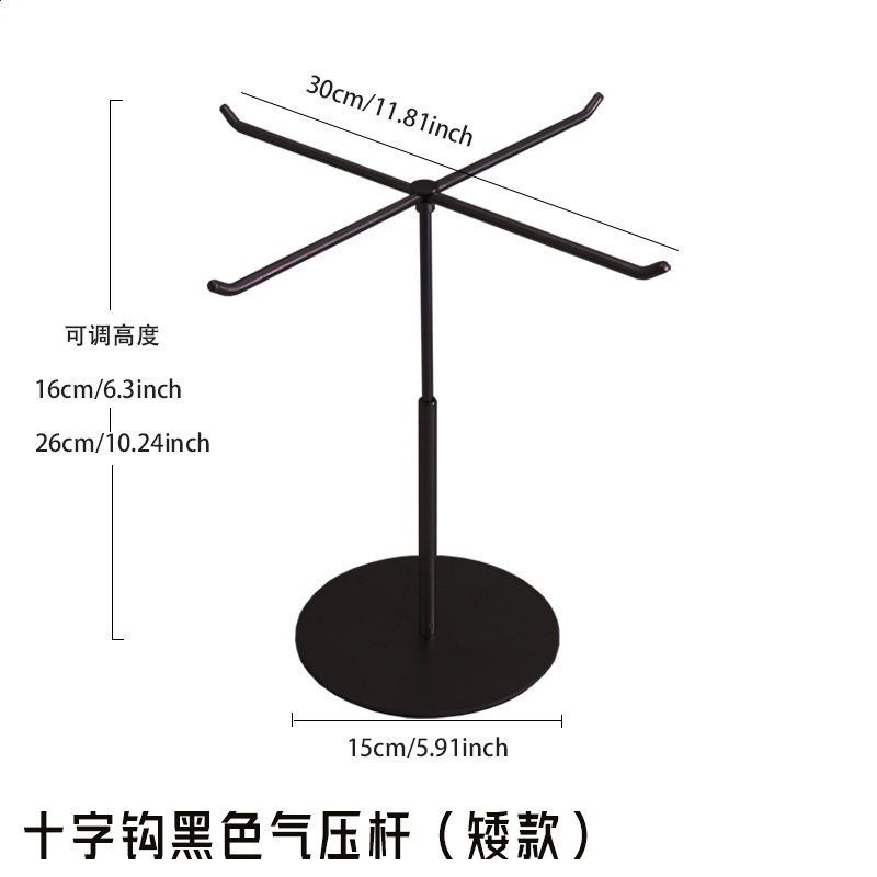 首飾展示架飾品手串項鍊手鍊掛架珠寶展示道具收納陳列架子可旋轉-規格圖5