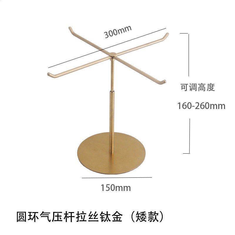 首飾展示架飾品手串項鍊手鍊掛架珠寶展示道具收納陳列架子可旋轉-規格圖5