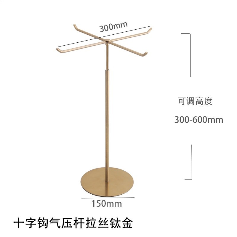 首飾展示架飾品手串項鍊手鍊掛架珠寶展示道具收納陳列架子可旋轉-規格圖5