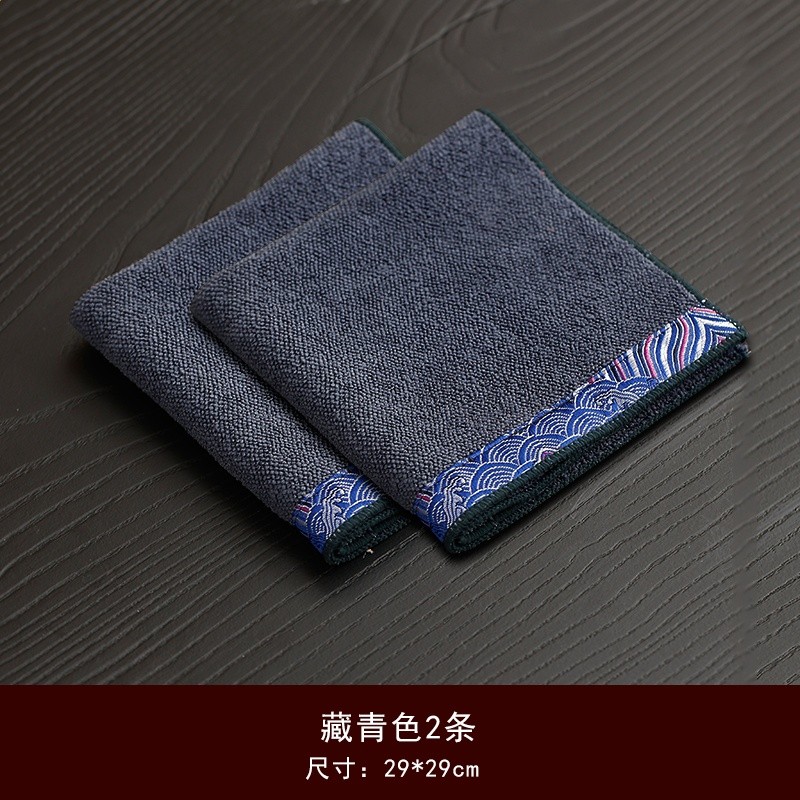 ★☆望祥雲：藏青（29*29cm）2條裝★☆