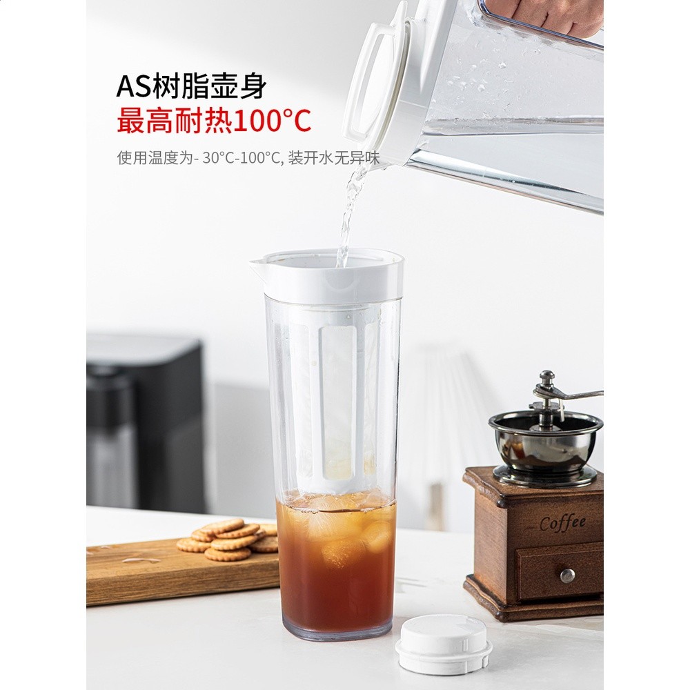 BK9K批發冷萃咖啡壺冷水壺冰滴冷泡茶壺耐高溫密封水杯冷翠水果-細節圖2
