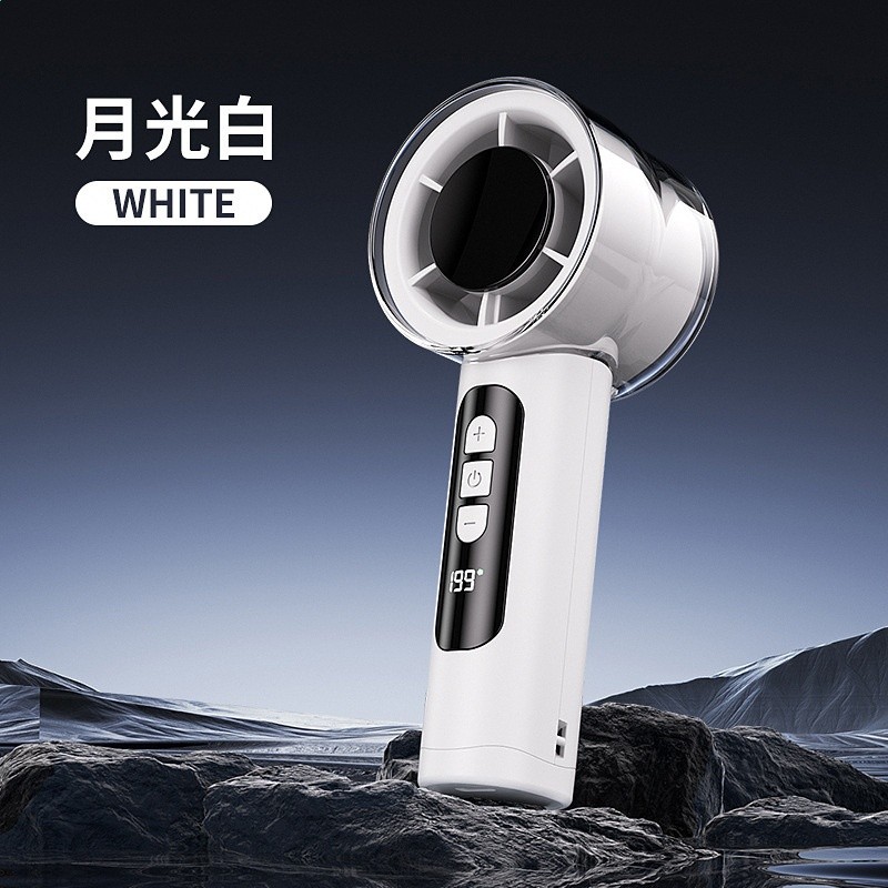 新款戶外高速渦輪100檔手持小風扇 USB充電戶外行動式電風扇 禮品-規格圖5