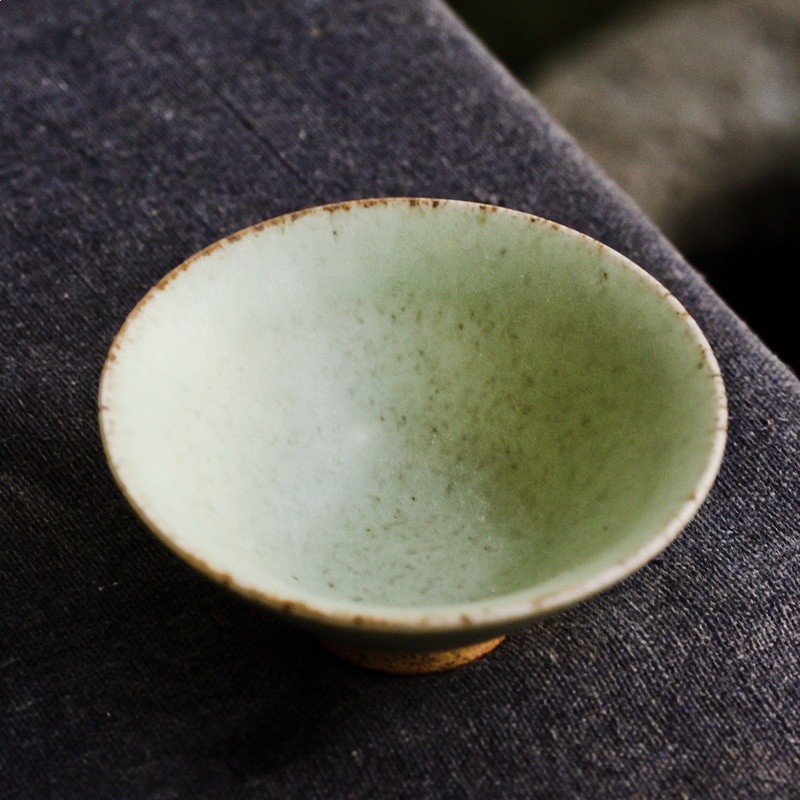 景德鎮陶瓷茶具功夫普洱茶杯手工茶盞主人斗笠杯單杯品茗杯泡茶-細節圖3