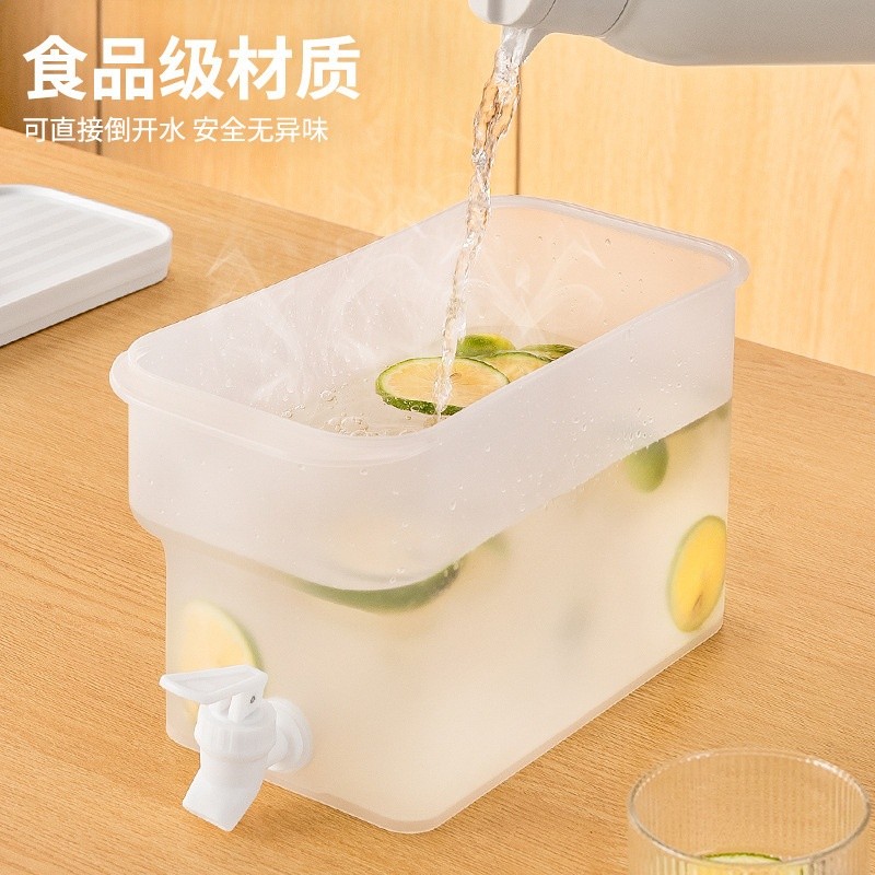 日式冰箱冷水壺家用涼水杯大容量耐高溫儲水夏飲料桶冷泡壺涼水壺-細節圖2