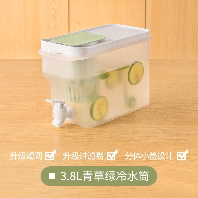 日式冰箱冷水壺家用涼水杯大容量耐高溫儲水夏飲料桶冷泡壺涼水壺-規格圖5