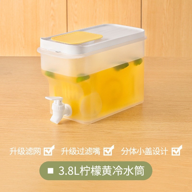 日式冰箱冷水壺家用涼水杯大容量耐高溫儲水夏飲料桶冷泡壺涼水壺-規格圖5