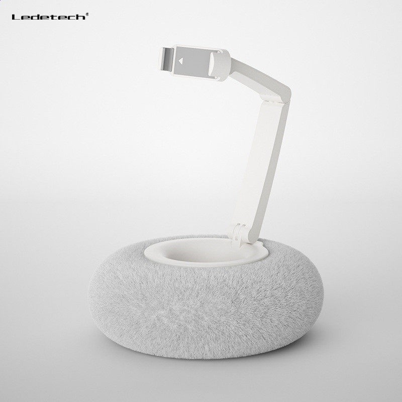奧貝多手機適用於ipad毛絨抱枕支架平板電腦支撐架懶人沙發被窩追劇-規格圖4