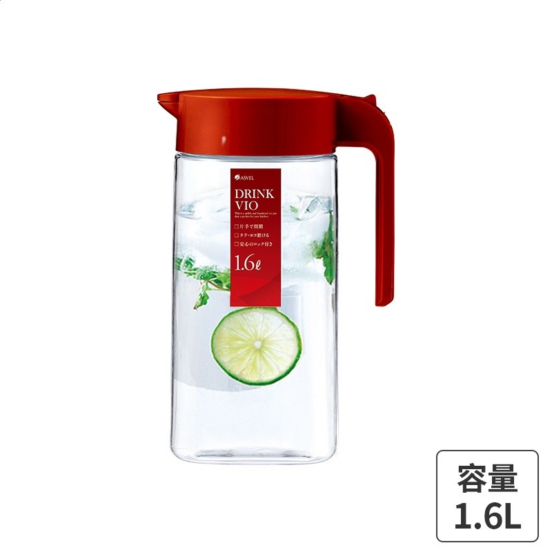 冷水壺日式冷泡壺涼水杯家用大容量茶水壺耐高溫涼白開水壺-規格圖5