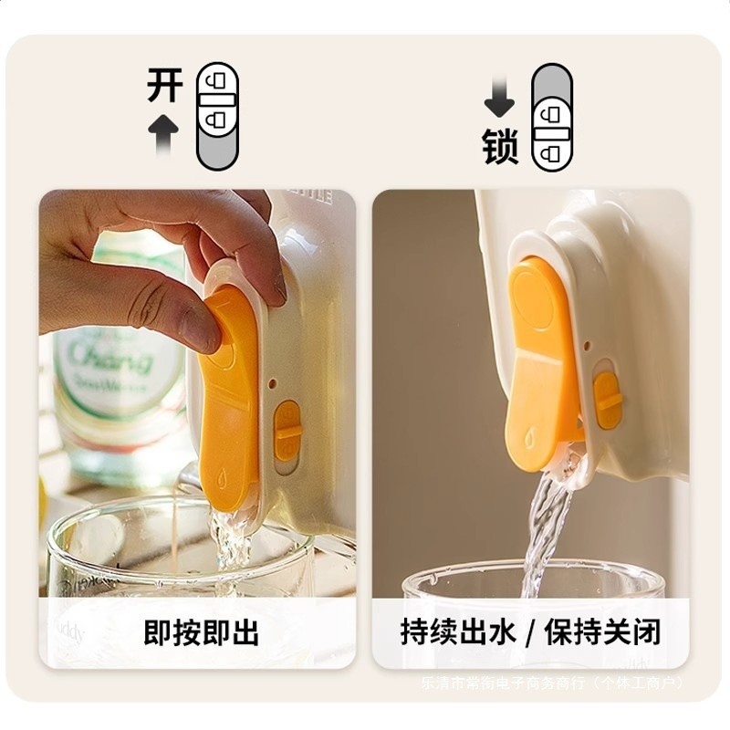 冷泡壺涼水壺杯冷飲果汁水果飲料耐高溫桶冰箱冷水壺泡冷萃大容量-細節圖4