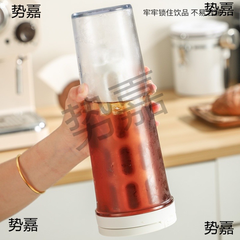 冷萃咖啡壺冰萃瓶大容量夏季戶外便攜隨行水杯過濾冷泡茶杯-細節圖4