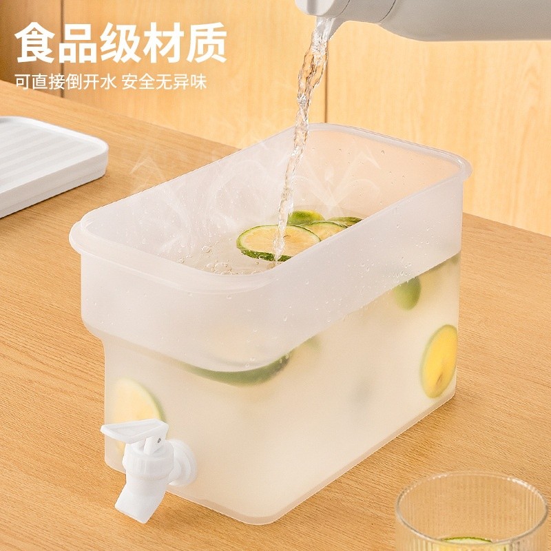 日式冰箱冷水壺家用涼水杯大容量耐高溫儲水夏飲料桶冷泡壺涼水壺-細節圖2