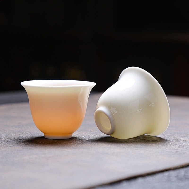 德化白瓷功夫茶具羊脂玉茶具套裝蓋碗禮盒裝商務伴手禮可定logo-細節圖4