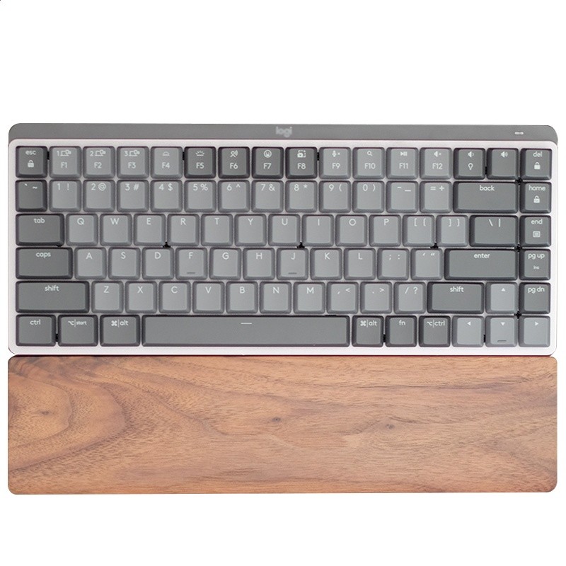 胡桃木質羅mx keys掌託技mechanical鍵盤手託K845滑鼠墊G913TKL膜-細節圖2