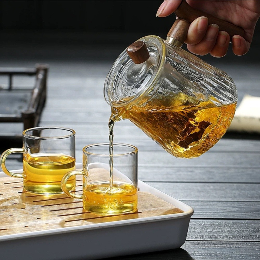 高硼矽玻璃泡茶壺清賢壺茶水分離過濾茶具家用水壺套裝耐熱玻璃-細節圖3