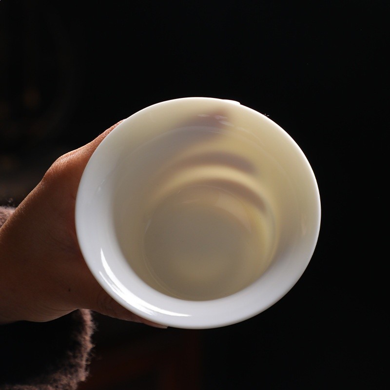 旅行茶具小套裝羊脂玉隨身戶外泡茶一壺四杯帶茶海便攜茶具套裝-細節圖2