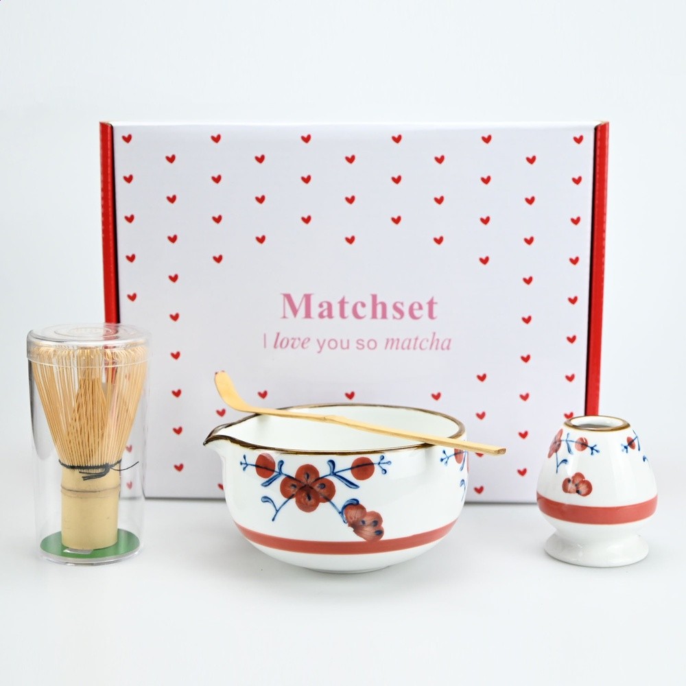 陶瓷抹茶碗抹茶套裝愛心茶具禮盒餐具百本立宋代點茶道擺件伴手禮-規格圖5