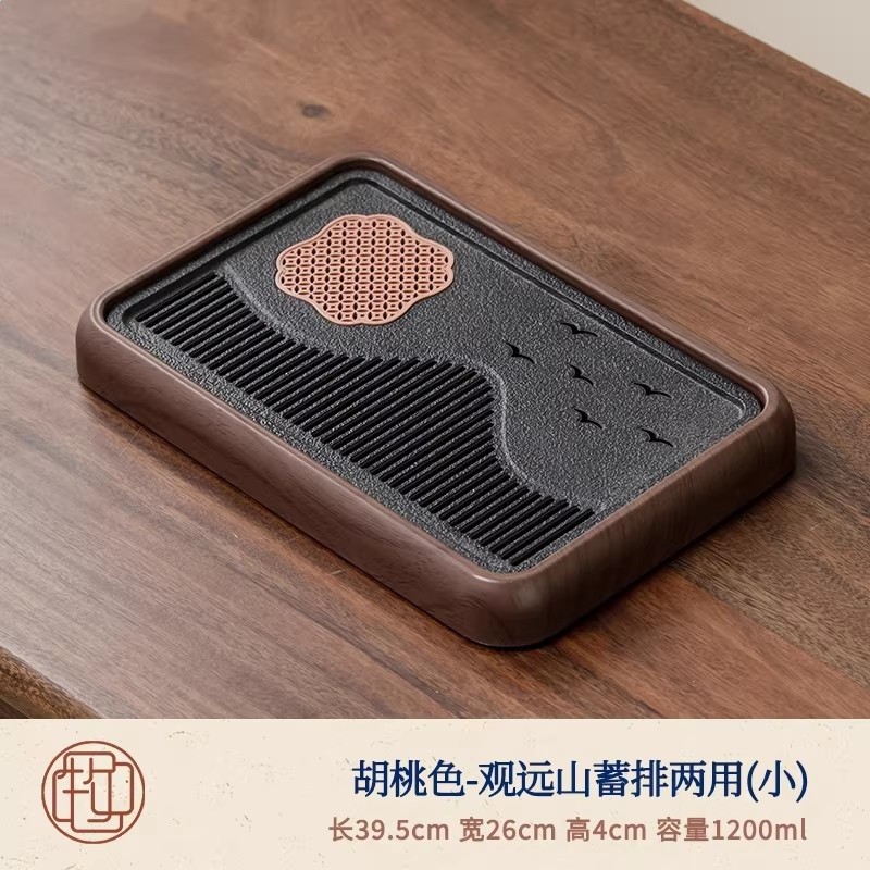 觀遠山海鷗蓄排兩用-小（胡桃色）