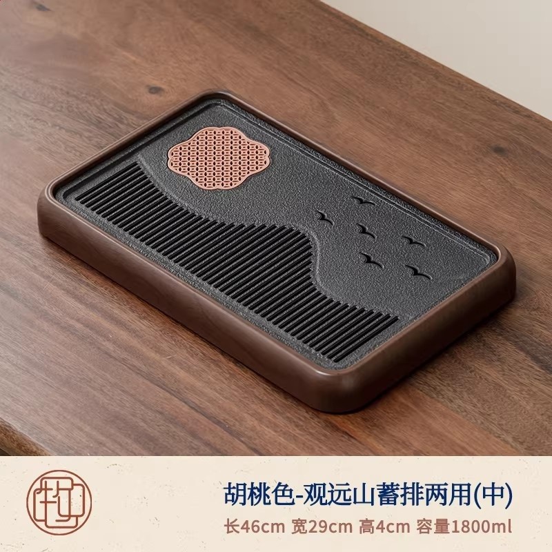 觀遠山海鷗蓄排兩用-中（胡桃色）